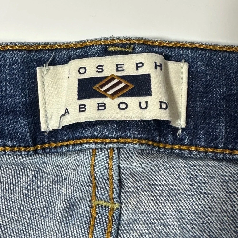 Joseph Abboud Slim Fit Jeans Mens 34x32 Blue Good Distressed Medium Wash Stretch